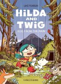 Hilda and Twig Hide from the Rain Hilda and Twig Hide from the Rain