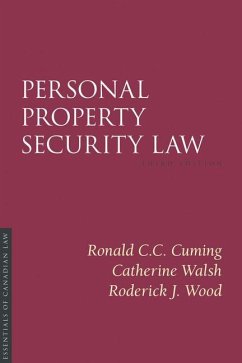 Cover Personal Property Security Law, 3/E