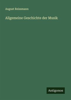 Cover Allgemeine Geschichte der Musik