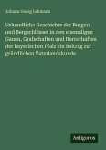Urkundliche Geschichte der Burgen und Bergschlösser in den ehemaligen Gauen, Grafschaften und Herrschaften der bayerischen Pfalz ein Beitrag zur gründlichen Vaterlandskunde
