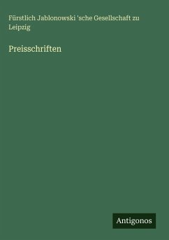 Cover Preisschriften