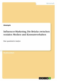 Cover Influencer-Marketing. Die Brücke zwischen sozialen Medien und Konsumverhalten