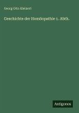 Geschichte der Homöopathie 1. Abth.