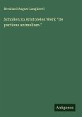 Scholien zu Aristoteles Werk 