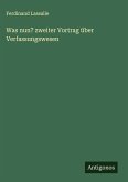 Was nun? zweiter Vortrag über Verfassungswesen Was nun? zweiter Vortrag über Verfassungswesen