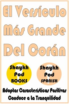 Cover El Versículo Más Grande Del Corán (eBook, ePUB)