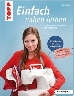 Cover Einfach nähen lernen. Mit Anleitung für eine Alltagsmaske  (Mängelexemplar)