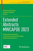 Extended Abstracts MWCAPDE 2023 Extended Abstracts MWCAPDE 2023