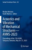 Acoustics and Vibration of Mechanical Structures-AVMS-2023
