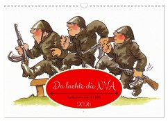 Cover Da lachte die NVA - Karikaturen aus der DDR (Wandkalender 2026 DIN A3 quer), CALVENDO Monatskalender
