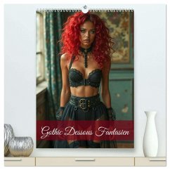 Gothic Dessous Fantasien (hochwertiger Premium Wandkalender 2026 DIN A2 hoch), Kunstdruck in Hochglanz