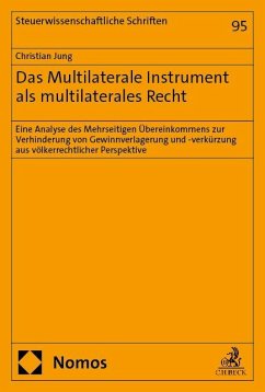 Cover Das Multilaterale Instrument als multilaterales Recht