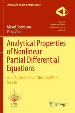Analytical Properties of Nonlinear Partial Differential Equations - Cheviakov, Alexei;Shanghai Maritime University