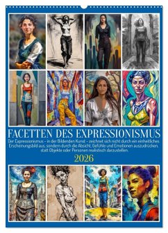 Facetten des Expressionismus (Wandkalender 2026 DIN A2 hoch), CALVENDO Monatskalender