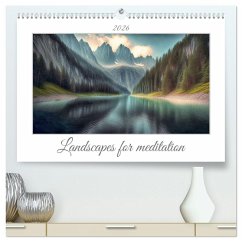 Cover Landscapes for Meditation (High Quality Premium Wall Calendar 2026 DIN A2 landscape),CALVENDO 12 Month Wall Calendar
