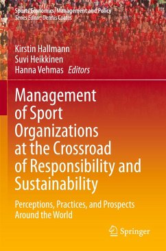 Cover Management of Sport Organizations at the Crossroad of Responsibility and Sustainability