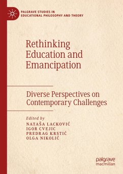 Cover Rethinking Education and Emancipation