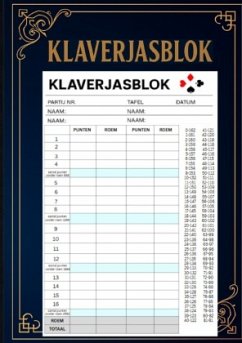 Klaverjas Scoreboek - Saru, Adriana