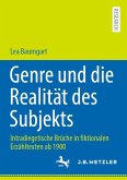 Genre und die Realität des Subjekts (eBook, PDF) Genre und die Realität des Subjekts (eBook, PDF)