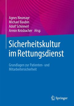 Cover Sicherheitskultur im Rettungsdienst (eBook, PDF)