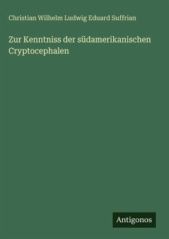Cover Zur Kenntniss der südamerikanischen Cryptocephalen
