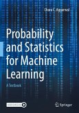 Probability and Statistics for Machine Learning Probability and Statistics for Machine Learning