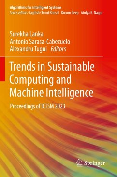 Cover Trends in Sustainable Computing and Machine Intelligence