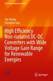 High Efficiency Non-isolated DC-DC Converters with Wide Voltage Gain Range for Renewable Energies