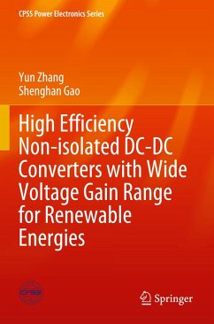 Cover High Efficiency Non-isolated DC-DC Converters with Wide Voltage Gain Range for Renewable Energies