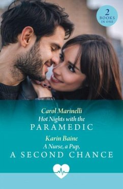 Cover Hot Nights With The Paramedic / A Nurse, A Pup, A Second Chance