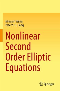 Nonlinear Second Order Elliptic Equations - Wang, Mingxin;Pang, Peter Y. H.