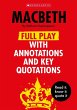 Macbeth: Full Play with Annotations and... - Bild 1