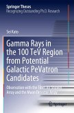 Gamma Rays in the 100 TeV Region from Potential Galactic PeVatron Candidates