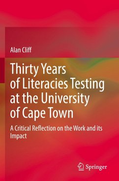 Cover Thirty Years of Literacies Testing at the University of Cape Town