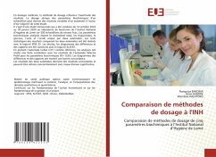 Cover Comparaison de méthodes de dosage à l'INH