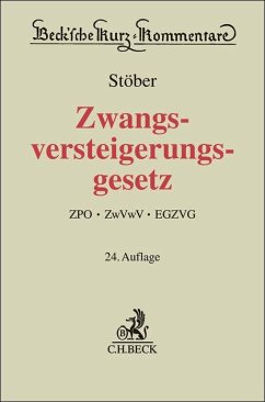 Cover Zwangsversteigerungsgesetz. ZVG