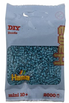 Hama 501-31 - DIY Bügelperlen Mini 10+, ca. 2000 Stück, Türkis