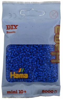 Hama 501-09 - DIY Bügelperlen Mini 10+, ca. 2000 Stück, Hellblau