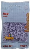 Hama 501-106 - DIY Bügelperlen Mini 10+, ca. 2000 Stück, Heller Lavendel