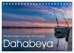 Cover Stilvolles Segeln auf dem Nil mit einer Dahabeya (Tischkalender 2026 DIN A5 quer), CALVENDO Monatskalender