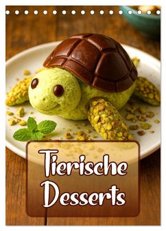 Tierische Desserts (Tischkalender 2026 DIN A5 hoch), CALVENDO Monatskalender Tierische Desserts (Tischkalender 2026 DIN A5 hoch), CALVENDO Monatskalender