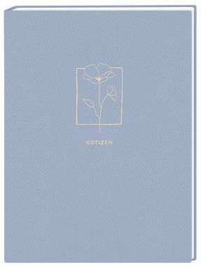 Notizbuch Softcover Schreibkram Manufaktur Notizen (Blumen)