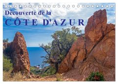 Cover Découverte de la Côte d'Azur (Calendrier de bureau 2026 DIN A5 vertical), CALVENDO calendrier mensuel