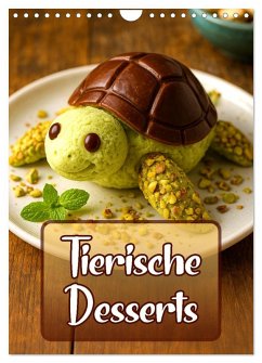 Tierische Desserts (Wandkalender 2026 DIN A4 hoch), CALVENDO Monatskalender Tierische Desserts (Wandkalender 2026 DIN A4 hoch), CALVENDO Monatskalender