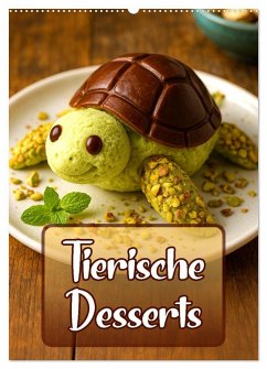 Tierische Desserts (Wandkalender 2026 DIN A2 hoch), CALVENDO Monatskalender Tierische Desserts (Wandkalender 2026 DIN A2 hoch), CALVENDO Monatskalender