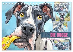 Die Dogge. Lustige Hunde Cartoons für gute Laune (Tischkalender 2026 DIN A5 quer), CALVENDO Monatskalender Die Dogge. Lustige Hunde Cartoons für gute Laune (Tischkalender 2026 DIN A5 quer), CALVENDO Monatskalender