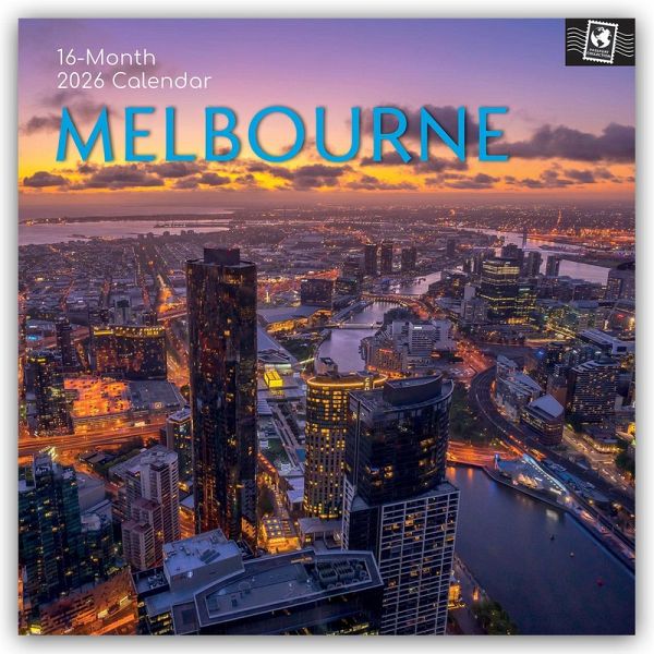 Melbourne 2026 - 16-Monatskalender