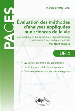 Cover UE4 - Biostatistiques - 600 QCM