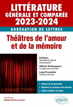 Cover Agrégation de Lettres 2023-2024 - Littérature générale et comparée