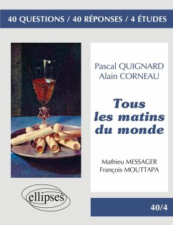 Cover ' Tous les matins du monde ' de Pascal Quignard. Film : ' Tous les matins du monde ' d'Alain Corneau'